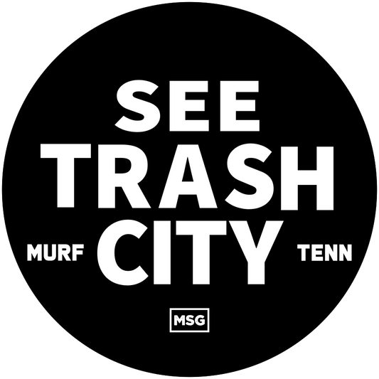 See Trash City Sticker