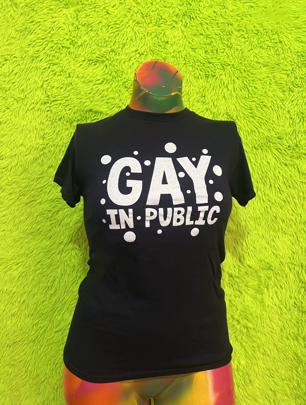 Gay in Public (B&W)