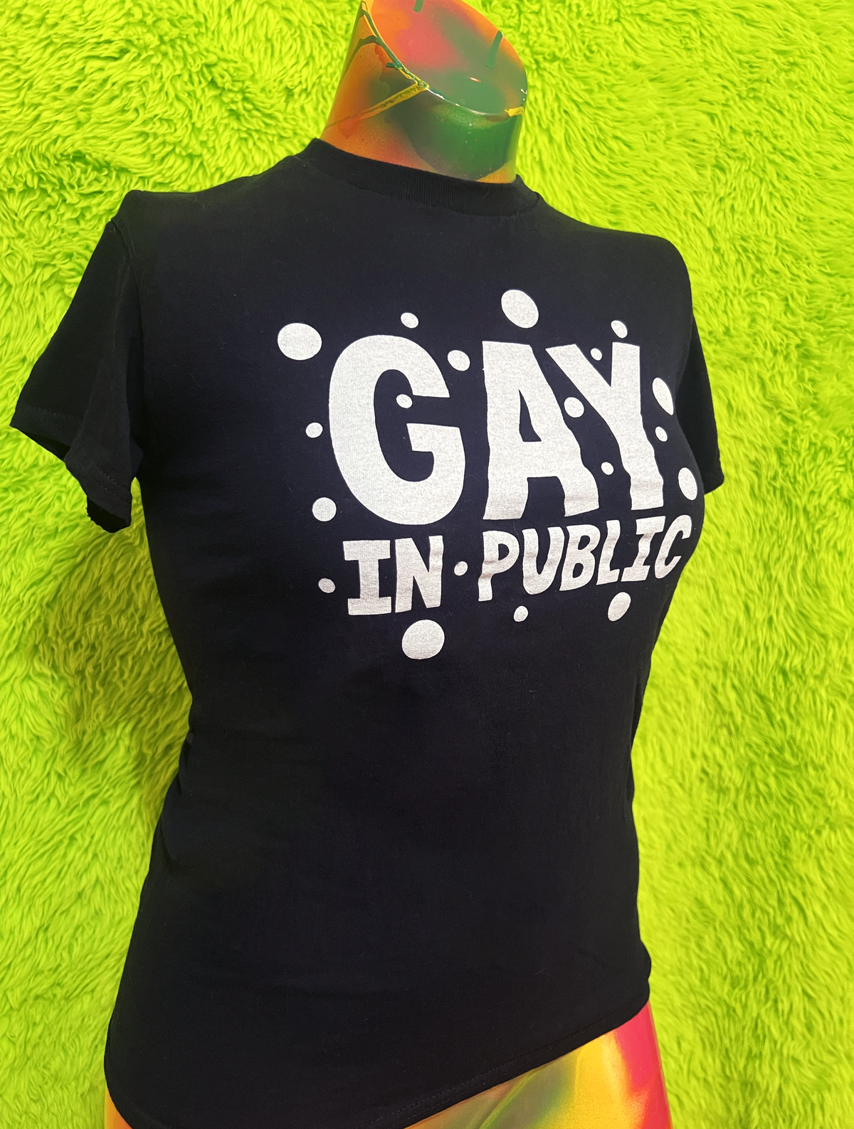 Gay in Public (B&W)